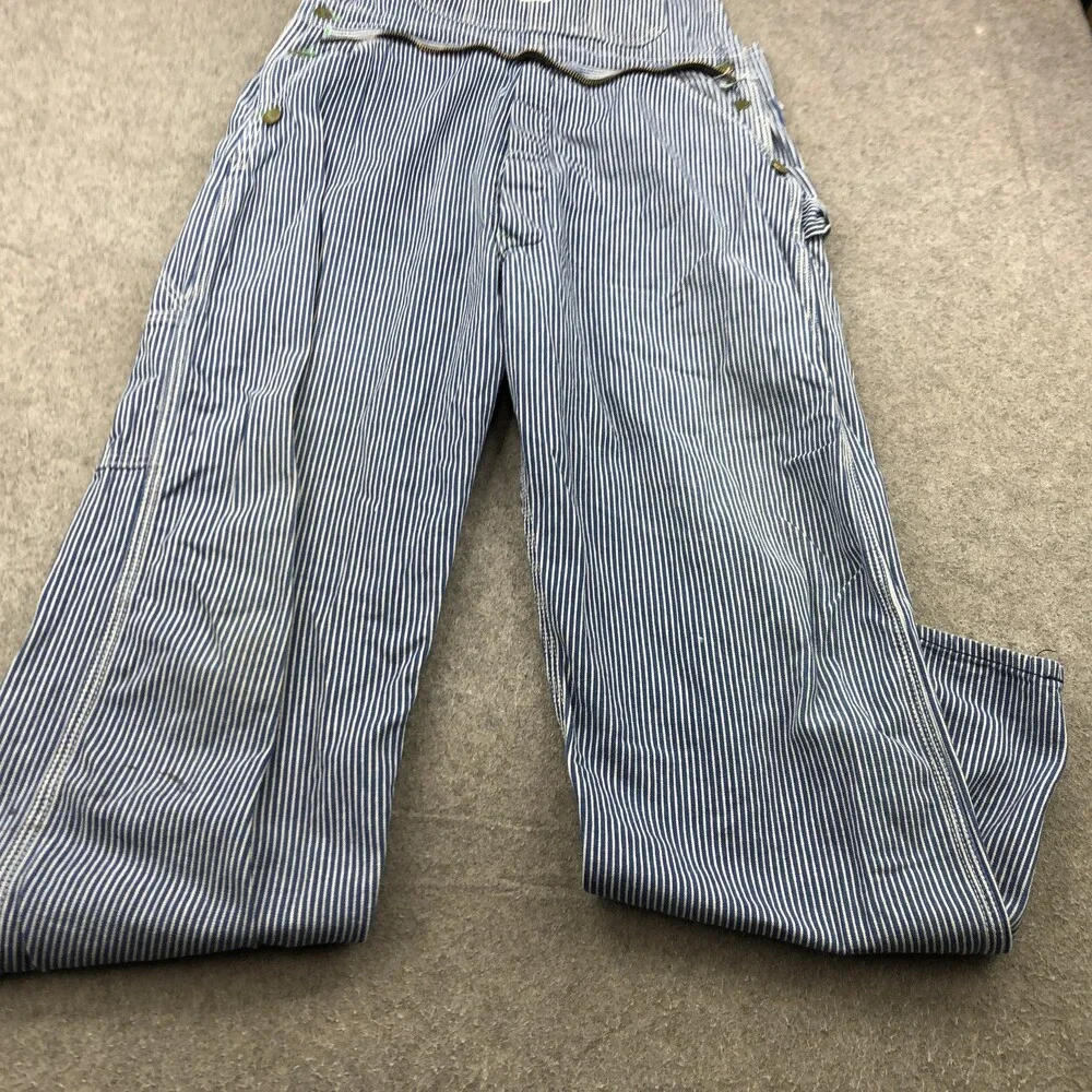 Vintage Pointer Brand Overalls Mens 36x32 Workwear Utility USA 90s - Picture 2 of 15